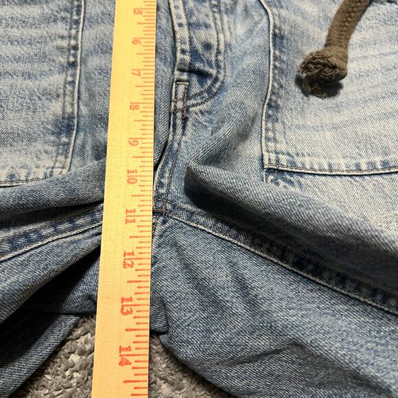 Free People Moxie Barrel Jeans Patchwork size 26 - Picture 8 of 10